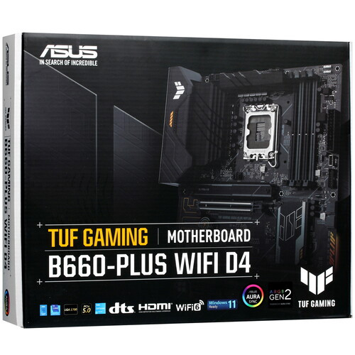 Материнская плата ASUS TUF GAMING B660-PLUS WIFI D4 90MB1920-M0EAY0