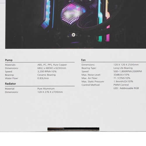 Система жидкостного охлаждения для процессора Zalman ALPHA 24 Black