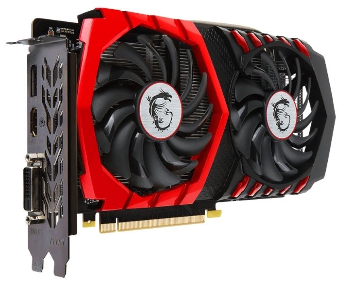 Видеокарта MSI (GTX 1050 Ti GAMING X 4G) GeForce GTX 1050 Ti 1379MHz PCI-E 3.0 4096MB 7108MHz 128 bit DVI HDMI HDCP GAMING X