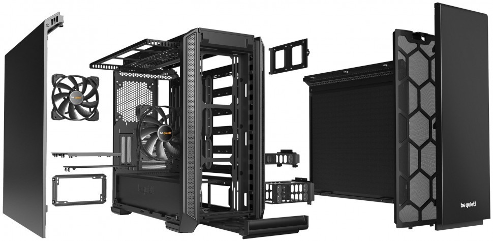 Компьютерный корпус Be Quiet! SILENT BASE 601 Black BG026