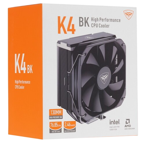 Кулер для процессора PCCooler K4 BK  PWM