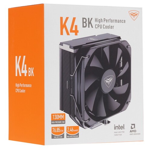 Кулер для процессора PCCooler K4 BK  PWM