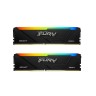 Оперативная память 32 Gb 3200 MHz Kingston FURY Beast RGB Black (KF432C16BB2AK2/32)