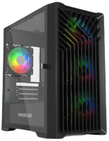 Компьютерный корпус Powercase MISTRAL Micro X4B TG Black (CMMXB-L4)
