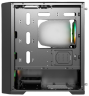Компьютерный корпус Powercase MISTRAL Micro X4B TG Black (CMMXB-L4)