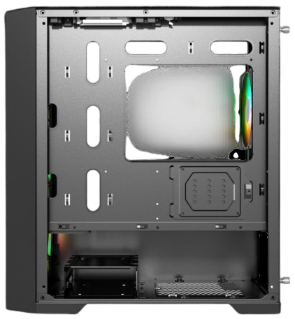 Компьютерный корпус Powercase MISTRAL Micro X4B TG Black (CMMXB-L4)