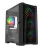 Компьютерный корпус Powercase MISTRAL Micro X4B TG Black (CMMXB-L4)