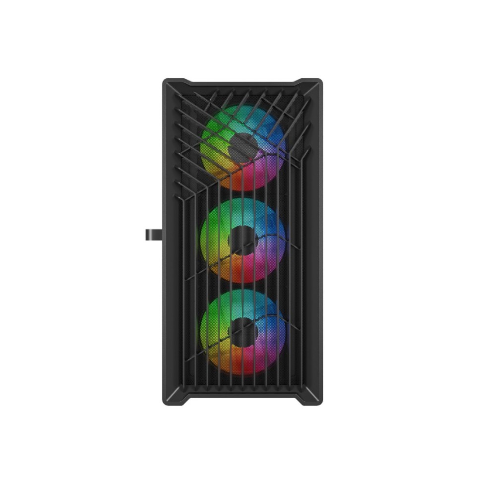 Компьютерный корпус Powercase MISTRAL Micro X4B TG Black (CMMXB-L4)