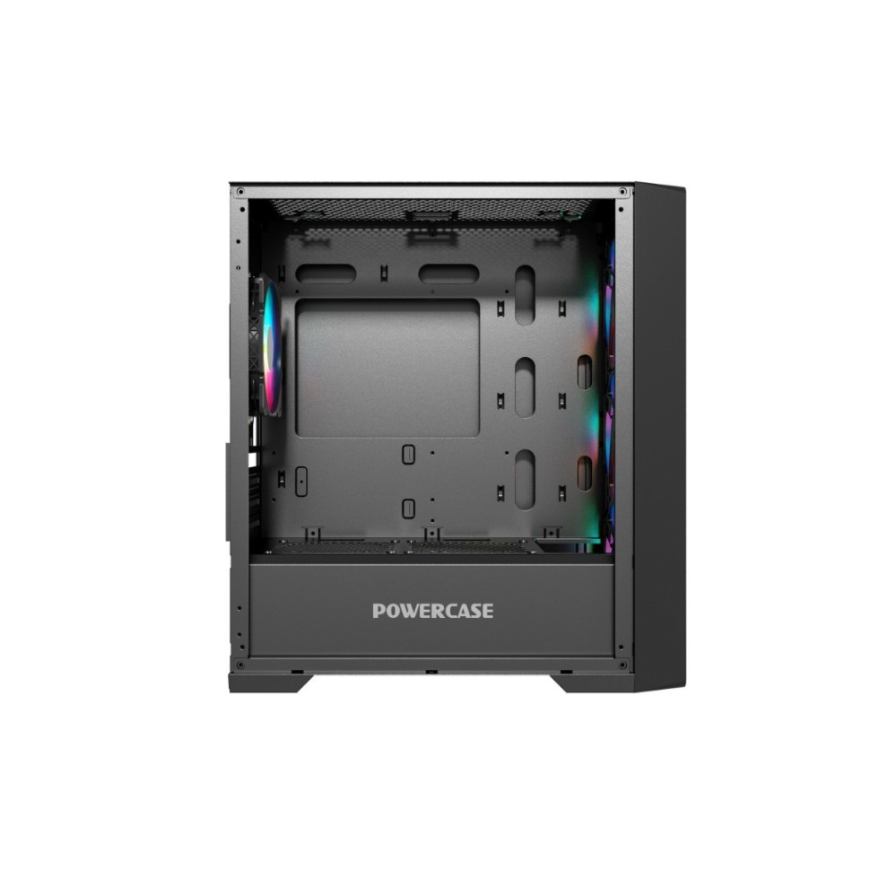 Компьютерный корпус Powercase MISTRAL Micro X4B TG Black (CMMXB-L4)