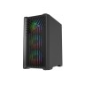Компьютерный корпус Powercase MISTRAL Micro X4B TG Black (CMMXB-L4)