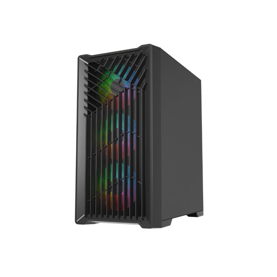 Компьютерный корпус Powercase MISTRAL Micro X4B TG Black (CMMXB-L4)