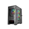 Компьютерный корпус Powercase MISTRAL Micro X4B TG Black (CMMXB-L4)
