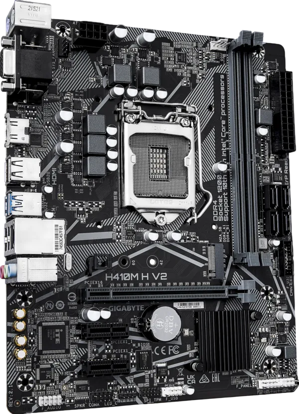 Материнская плата Gigabyte H410M H V2 2.1