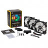 Комплект вентиляторов для корпуса Corsair ML120 (CO-9050076-WW) PRO RGB LED 3 Fan Pack