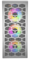 Компьютерный корпус Powercase Mistral MESH Z4С TG LED White (CMIZ4CW-L4)