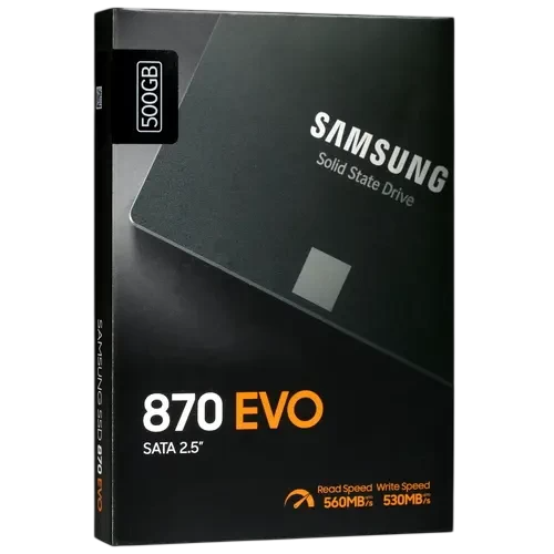 Твердотельный накопитель Samsung 500 Gb 870 EVO (MZ-77E500B/EU)