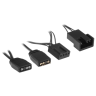 Вентилятор для корпуса ID-COOLING AS-120-ARGB-K TRIO (3 in 1)