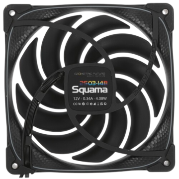 Вентилятор для корпуса Geometric Future Squama 2503B-14 Single Pack (1F2503B114000)