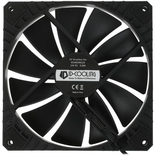 Вентилятор для корпуса ID-COOLING WF-14025-XT BLACK
