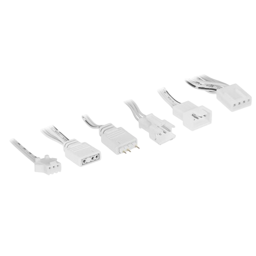 Вентилятор для корпуса Geometric Future Squama 2503W-14 Single Pack ARGB White (1F2503W114000)