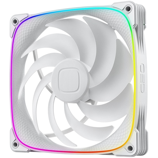 Вентилятор для корпуса Geometric Future Squama 2503W-14 Single Pack ARGB White (1F2503W114000)