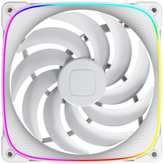 Вентилятор для корпуса Geometric Future Squama 2503W-14 Single Pack ARGB White (1F2503W114000)