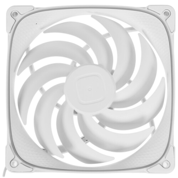 Вентилятор для корпуса Geometric Future Squama 2503W-14 Single Pack ARGB White (1F2503W114000)