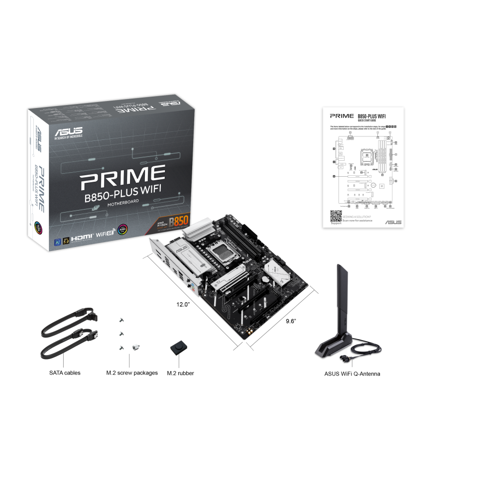 Материнская плата ASUS PRIME B850-PLUS WIFI (90MB1L80-M0EAY0)