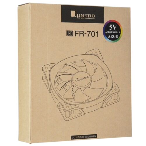 Вентилятор для корпуса JONSBO FR-701(ARGB)