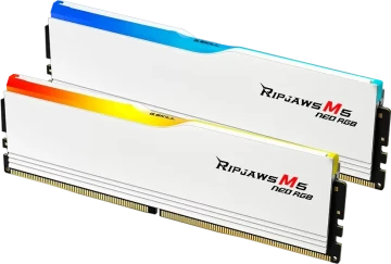 Оперативная память 32 Gb 6000 MHz G.Skill RIPJAWS M5 NEO RGB White (F5-6000J3038F16GX2-RM5NRW)