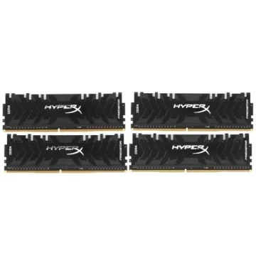 Оперативная память 32 Gb 3200 MHz Kingston HYPERX PREDATOR RGB (HX432C16PB3AK4/32)