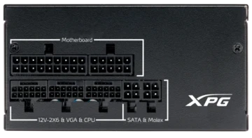 Блок питания ADATA XPG 750W PYMCORE (PYMCORE750G-BKCEU) 16 Pin (PCIe 5.0 Connector Cable Details)