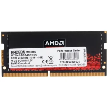 Оперативная память 16 Gb 2400 MHz AMD SODIMM R7 PERFOMANCE SERIES RTL (R7S416G2400S2S)