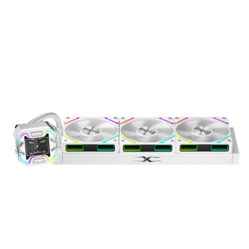 Система жидкостного охлаждения для процессора 1STPLAYER X-360 ARGB White (X-360-WH)