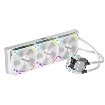 Система жидкостного охлаждения для процессора 1STPLAYER X-360 ARGB White (X-360-WH)