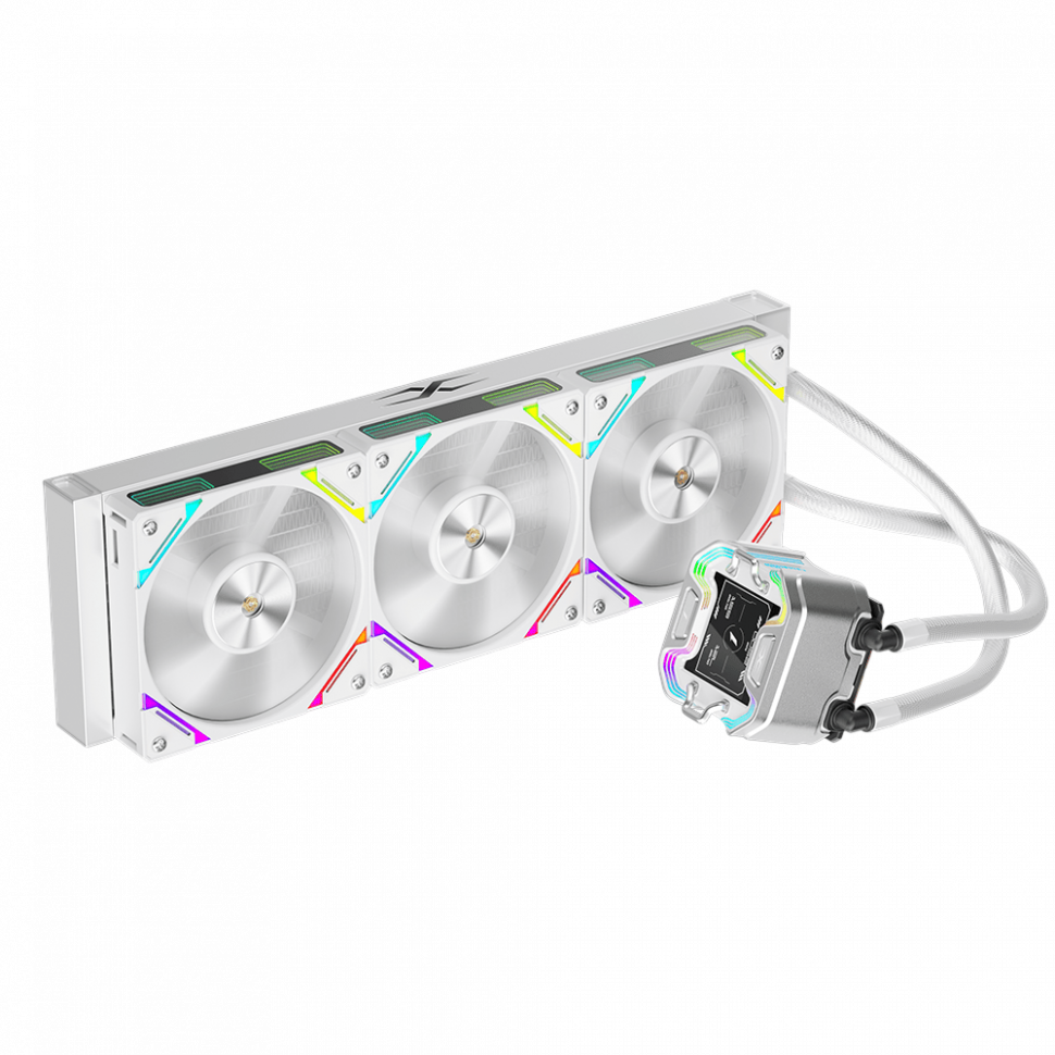 Система жидкостного охлаждения для процессора 1STPLAYER X-360 ARGB White (X-360-WH)