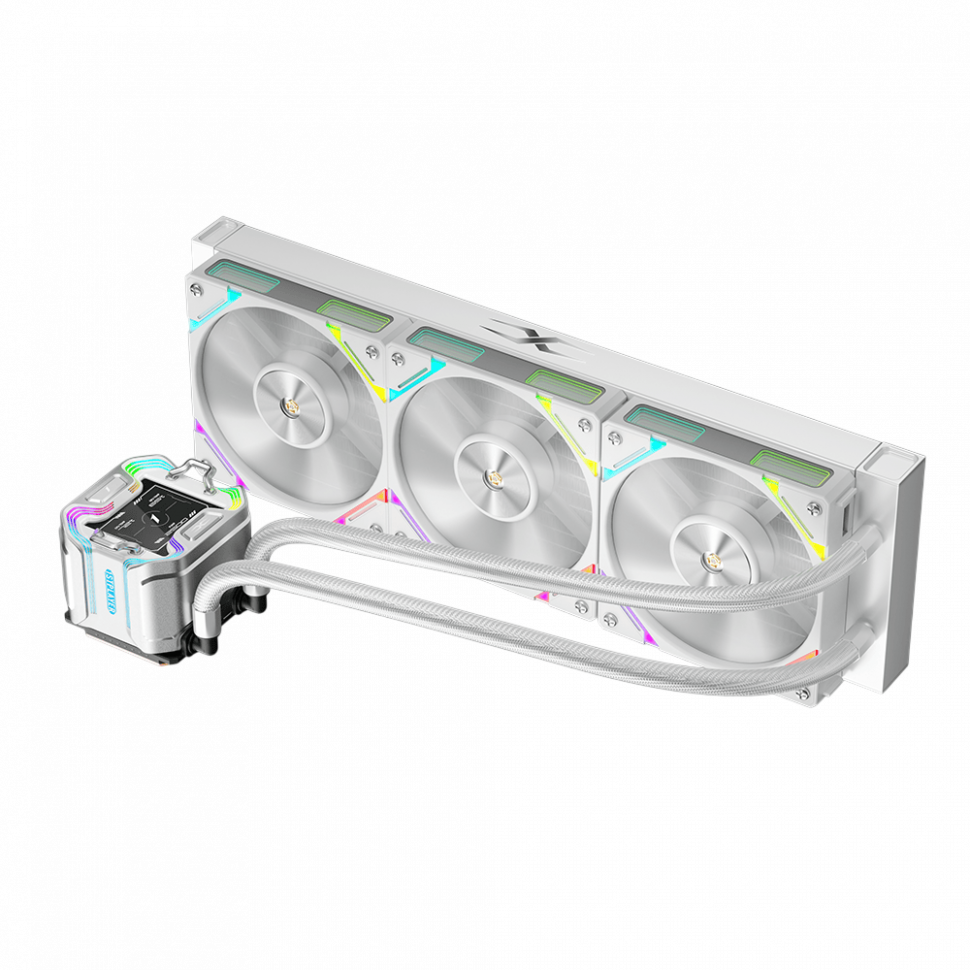 Система жидкостного охлаждения для процессора 1STPLAYER X-360 ARGB White (X-360-WH)