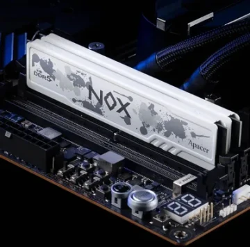 Оперативная память 16 Gb 6800 MHz Apacer NOX RGB White (AH5U16G62C532MWAA-1)
