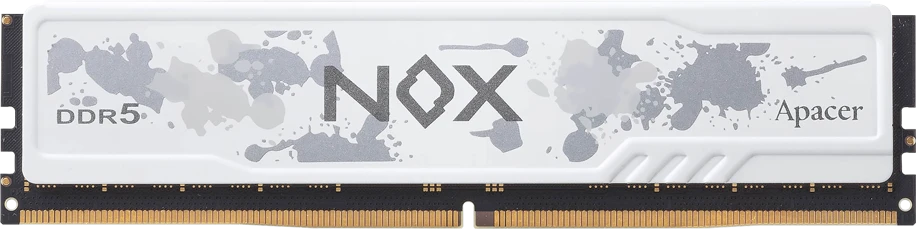 Оперативная память 16 Gb 6800 MHz Apacer NOX RGB White (AH5U16G62C532MWAA-1)