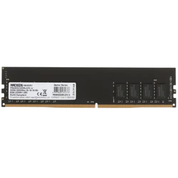 Оперативная память 8 Gb 3200 MHz AMD R9 GAMERS SERIES Black (R948G3206U2S-UO)
