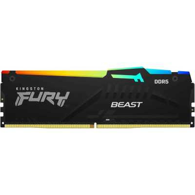 Оперативная память 32 Gb 6000 MHz Kingston FURY Beast RGB Black (KF560C36BBE2A-32)