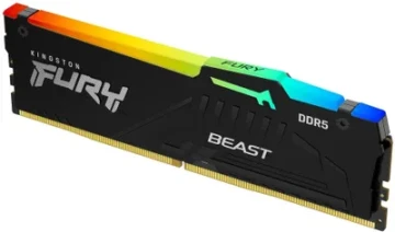 Оперативная память 32 Gb 6000 MHz Kingston FURY Beast RGB Black (KF560C36BBE2A-32)