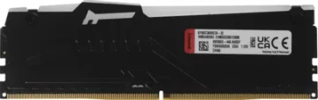 Оперативная память 32 Gb 6000 MHz Kingston FURY Beast RGB Black (KF560C36BBE2A-32)