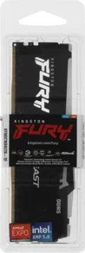 Оперативная память 32 Gb 6000 MHz Kingston FURY Beast RGB Black (KF560C36BBE2A-32)