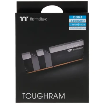 Оперативная память 16 Gb 4400 MHz Thermaltake TOUGHRAM Black (R017D408GX2-4400C19A)