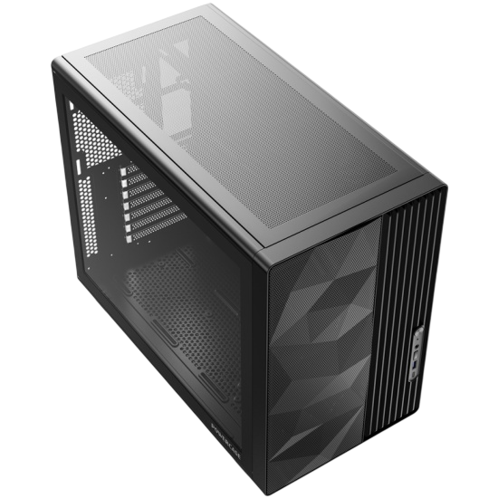Компьютерный корпус Powercase TX5 TG Black (CTX5AB-F0)