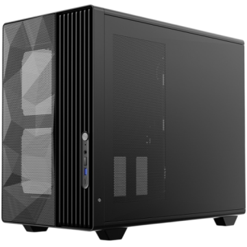 Компьютерный корпус Powercase TX5 TG Black (CTX5AB-F0)