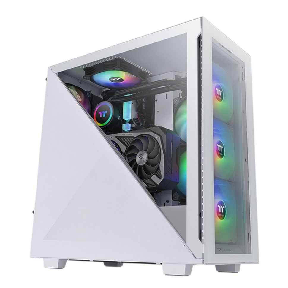 Компьютерный корпус Thermaltake DIVIDER 300 TG ARGB Snow White (CA-1S2-00M6WN-01)