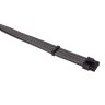 Комплект кабелей-удлинителей для БП 1STPLAYER GUN-001  premium nylon 350mm GUNMETAL Gray