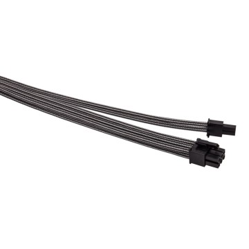 Комплект кабелей-удлинителей для БП 1STPLAYER GUN-001  premium nylon 350mm GUNMETAL Gray